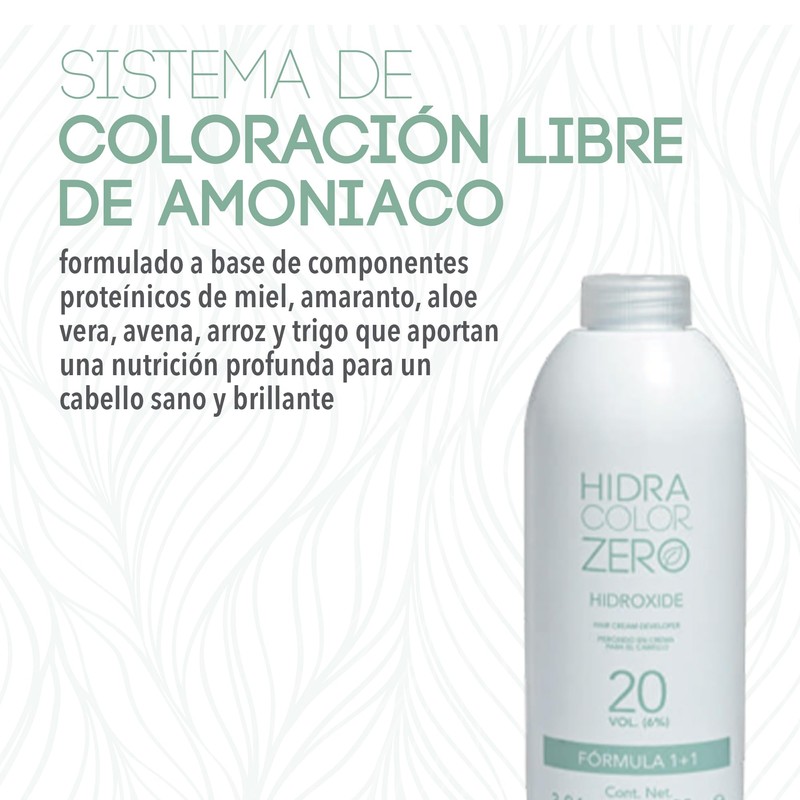 HIDRACOLOR - Hidroxide 20 Vol. (6%) 90 ml, Peróxido en