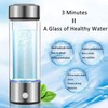 Hydrogen Water Bottle Generator, Portable Hydrogen Water Ionizer Machine Rechargeable,Hydrogen