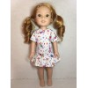 Handmade Dress Fits 14.5” American Girl Wellie Wishers Handmade Doll