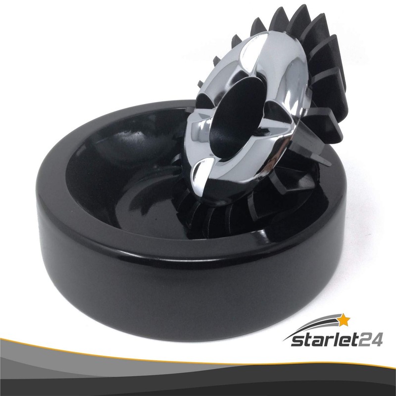 Starlet24® Fire Killer Ashtray for Outdoor Wind Ashtray Stable Round