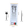 TOVINANNA 1 Set Vision Testing Eye Chart Portable Eye Exam
