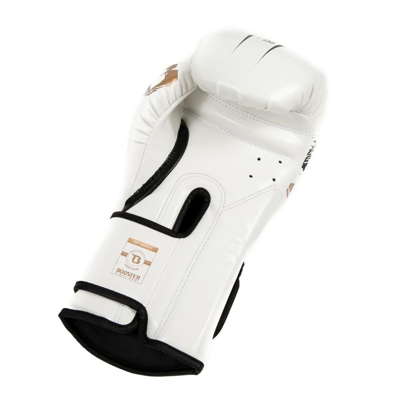 Booster Fightgear Boxing Gloves Bangkok Series 2 White/Gold - Boxing