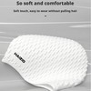 Silicone Swim Cap for Men Women - Comfortable Bathing Cap
