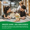 Pork Chomps Baked Pork Skin Dog Chews, 6-inch Twists, Real