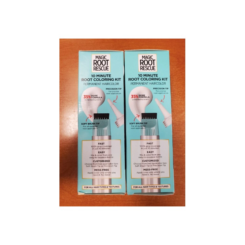 2 Pk: L'OREAL Magic Root Rescue 10 Min Root Coloring