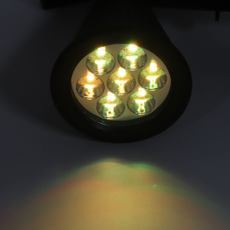 7LED Solar Light Intelligent Outdoor Garden Spotlight Lawn Lamp Landscape