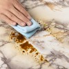 Decoroom 17.71"x196.8" Marble Contact Paper for Countertops Glossy Peel and