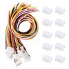 Alinan 20pcs JST-XH2.54mm 4 Pin Connector Kit, Included 10pcs Mini