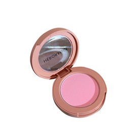 Powder Blush Face Makeup,Lightweight,Smooth,Blendable,Fade and Transfer-Resistant Baked Blush,Effortless Matte Natural Finish,Vegan & Cruelty-Free (3# Orange Pink, One Size)