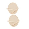 FOMIYES 2 Pairs Women's Underarm Pads Absorbent Washable Comfort for