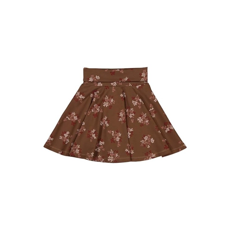 müsli Girls' Flora Skirt, Bark/Cabernet/Nightingale