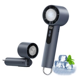 2025 Summer Instant Cooling Portable Fan, Portable Fan, Folding Fan, Fast Cooling Portable Fan, Handy Fan, 5 Levels of Air Flow Adjustment, 3,000 mAh, Large Capacity, Powerful Blow, Cool, Handheld