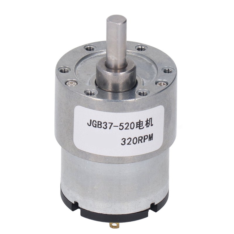 DC Gear Motor Aluminum Alloy Shell Rustproof Low Friction Brass