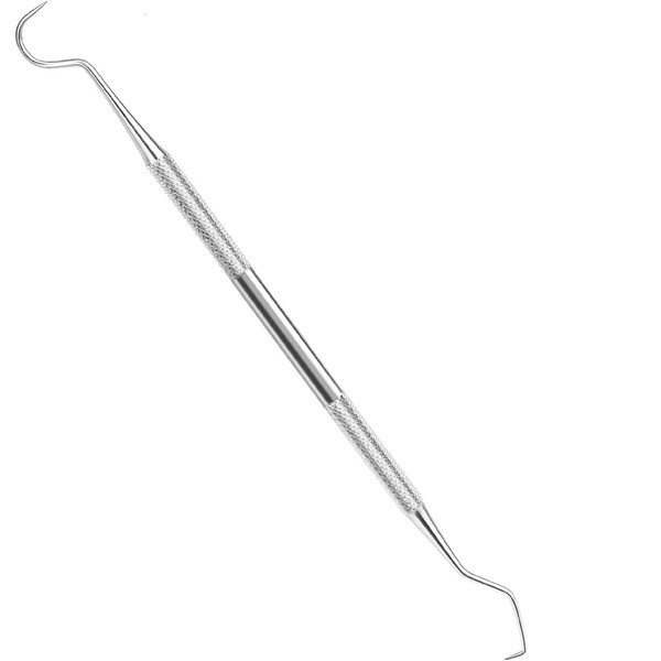 Emoobin Professional Dental Tarter Scraper 100% Stainless Steel Double-Sided Hook