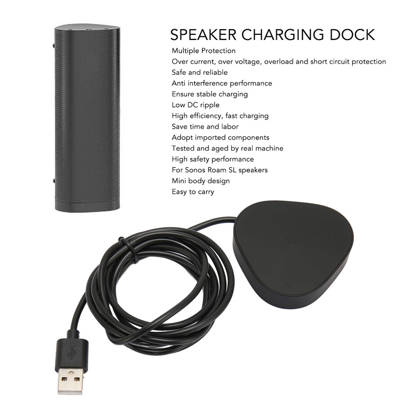 Speaker Charging Dock Fast Portable Multi Protection Wireless Charging Base