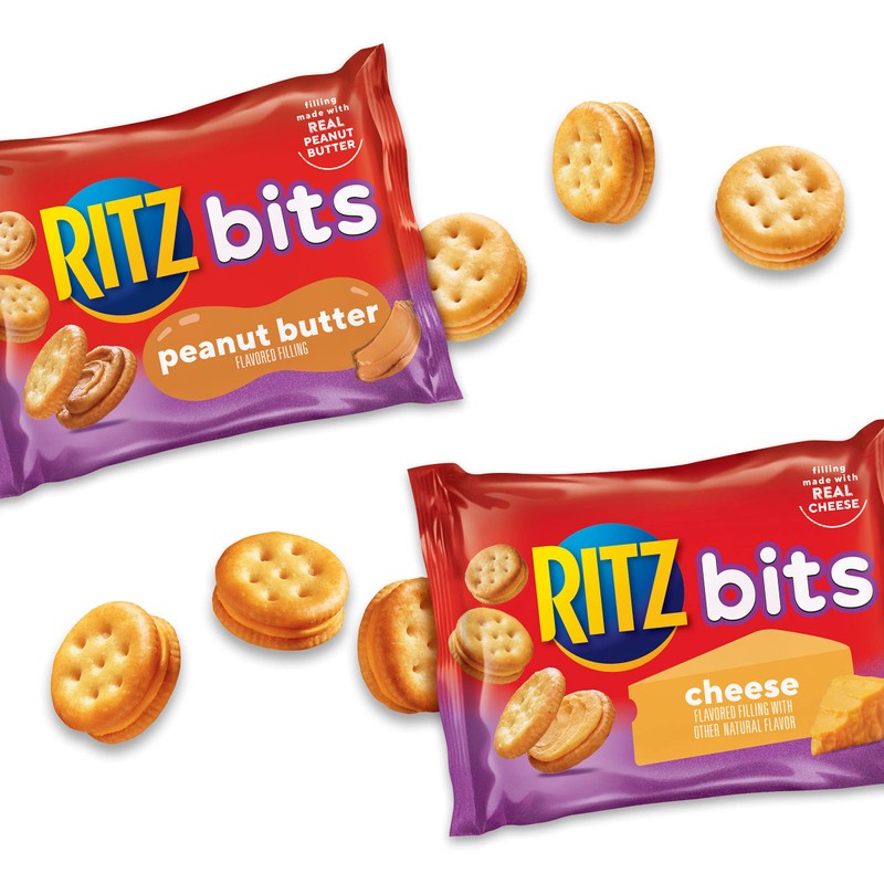 RITZ Bits Cheese and RITZ Bits Peanut Butter Sandwich Crackers