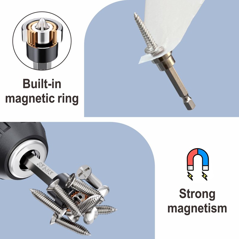 Drywall Drill Bit PH2 Drywall Screw Bit with 2 inch