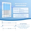 MANSNIX Smart Motorized Blinds with Remo324242 Blackout Electric Blind for