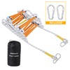EMEKIAN Emergency Fire Escape Ladder Flame Resistant Safety Extension Rope