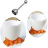 7 pcs Egg Cups Set,Egg Cups and Stainless Steel Egg