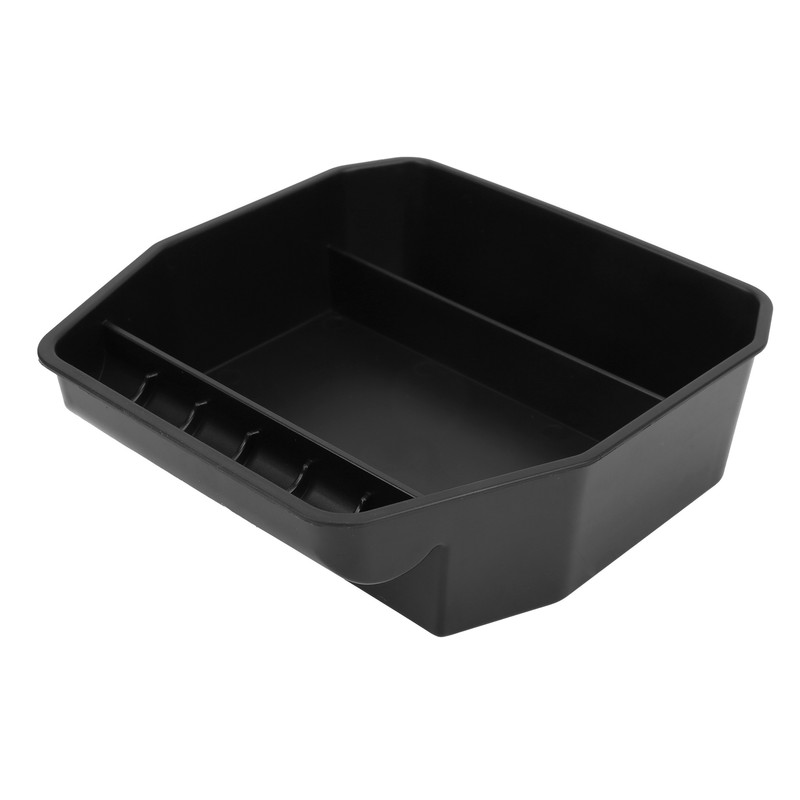 Armrest Storage Box Tray with Non Slip Liner Replacement for