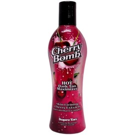 Supre Cherry Bomb Red Hot Dark Accelerator Tanning Lotion 8 oz.