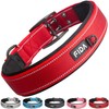 Fida Heavy Duty Dog Collar 1.5” Width, Ultra Soft Neoprene