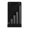 GUORUNJIA Cable Tie Organizer Holder,Steel Material（Black）