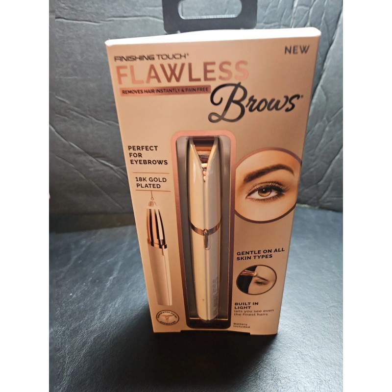 Finishing Touch Flawless Brows Eyebrow Hair Remover with LED Light