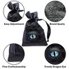 HAOMEJA DND Stuff Role Playing Dice Bag Drawstring Leather DND