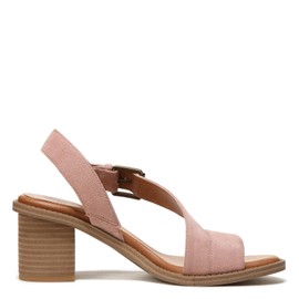 ZODIAC Womens Ivy Heeled Sandal, Pink, 7.5 US