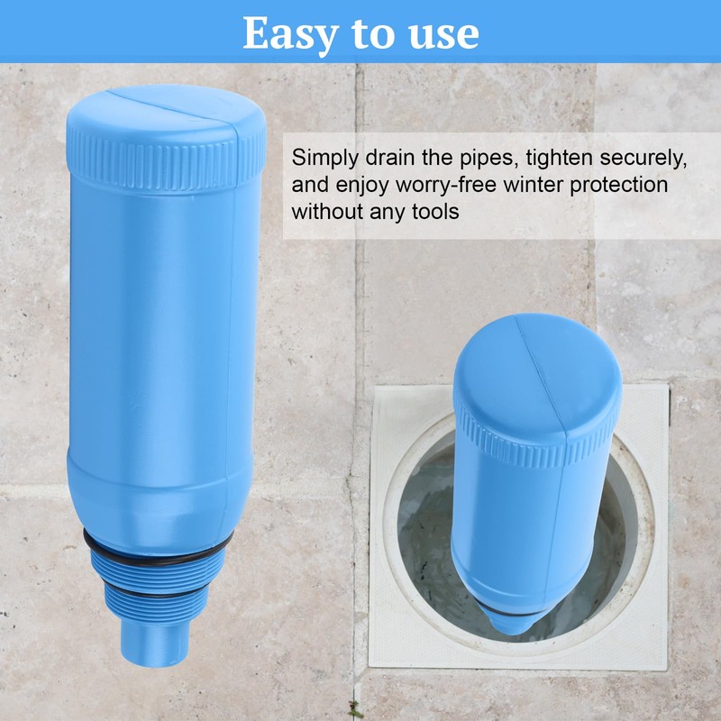 OJP Pool Skimmer Plug, Skimmer Winterization Plug for 1-1/2" &