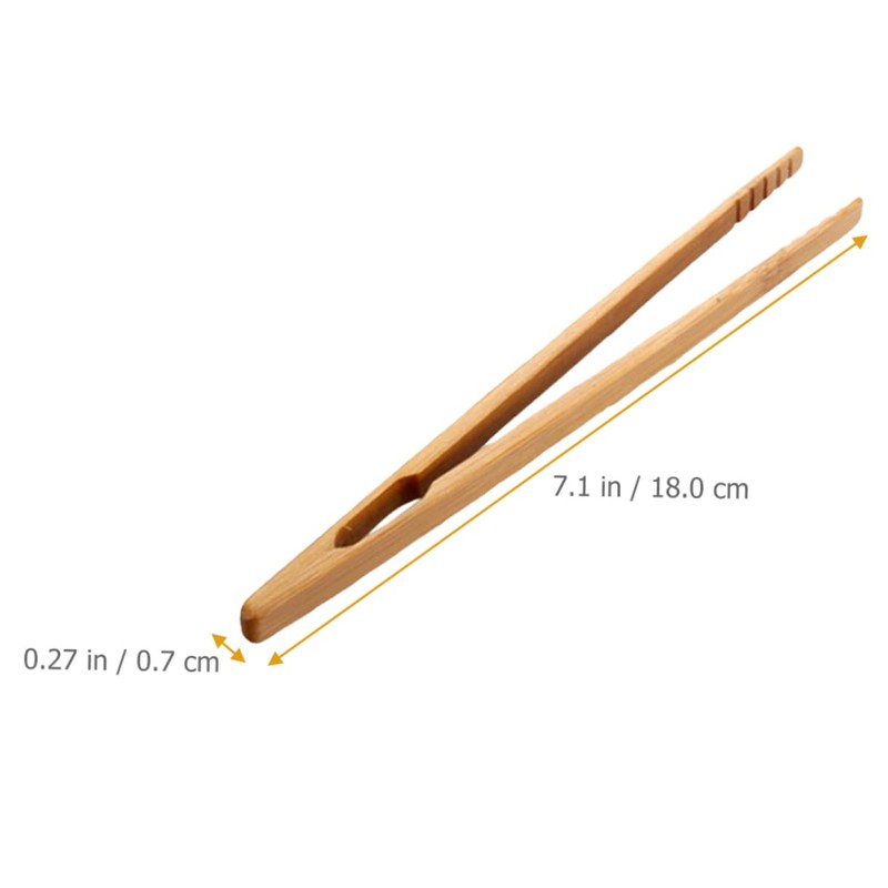 Outanaya 5Pcs Wooden Tweezers for Fine Motor Skill Development Tool