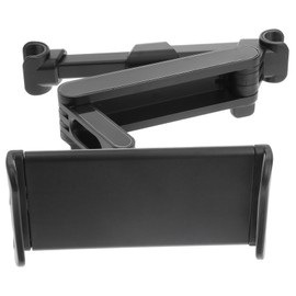 Operitacx Handyhalterung Rücksitz Auto 360° Drehbarer Kissen Tablet Halter Stabiler Metallarm Einziehbar für Smartphones und Tablets Schwarz