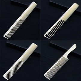 4pcs Barber Comb Parting Combs for Braiding Hair，Hair Cutting Combs with Ruler Measurements，Counting Cutting Comb，Anti-Static Long Measuring Professional Combs，Heat Resistant Cutting Comb for Salon