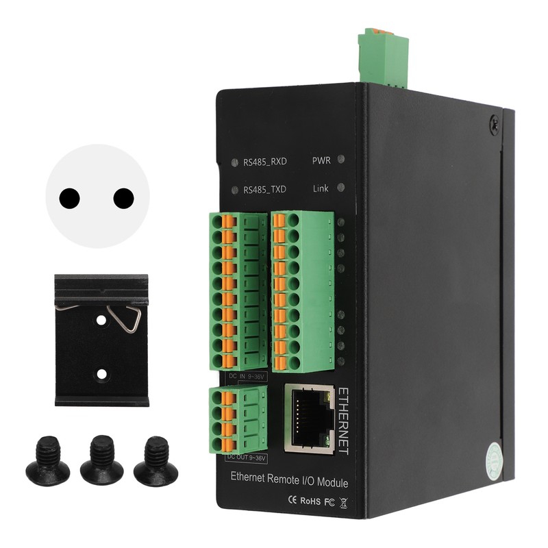 M410T Ethernet Remote IO Module 16 DIN Transmission Acquisition Data