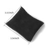 Golden Pearl 6pc-Velvet Small Bracelet/Watch Pillow Jewelry Displays (Black)