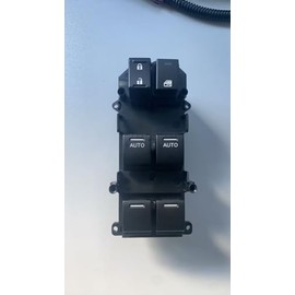 35750-TA0-A31, 35750-TA0-A32 Driver Side Master Power Window Switch Compatible with 2008-2012 Honda Accord EX EXL 2.4L 3.5L with Double Auto Button