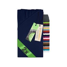 Emily´s Check Double Pack of Bed Sheets for Side Beds, Cradles, Bassinets 1493.2123