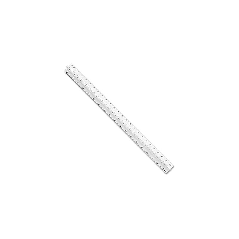 Staedtler 12-Inches Architect Triangular Scale (98719-31BK)