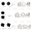 HangTon HE29 12 Pin Male Waterproof IP68 Round Current Socket