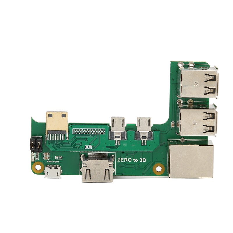 Expansion Board for Raspberry Pi 2W to 3B 3 USB2.0