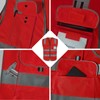 Uno Mejor High Visibility Vest with 9 Pockets Safety Vest