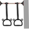 Kisangel Adjustable Children's Gymnastic Rings Home Workout Equipment Gymnastics Equipment