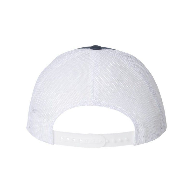 Yupoong Flexfit 6606,6606T Retro Trucker Hat (Navy/White)