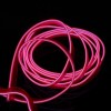 Unbranded Pink LED Car EL Wire Neon String Strip Lights