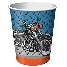 Cycle Shop Motorcycle Party 9oz Hot/Cold Cups (8 ct)