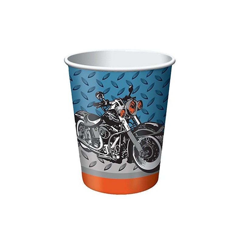 Cycle Shop Motorcycle Party 9oz Hot/Cold Cups (8 ct)