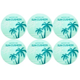 Lieno Moisture-rich Big Sun Cushion 25g 6pcs / 리에노 수분 듬뿍 빅 선쿠션 25g 6개