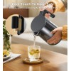 SSYFEI Electric Kettle, Double Wall Stainless Steel Cool Touch Water